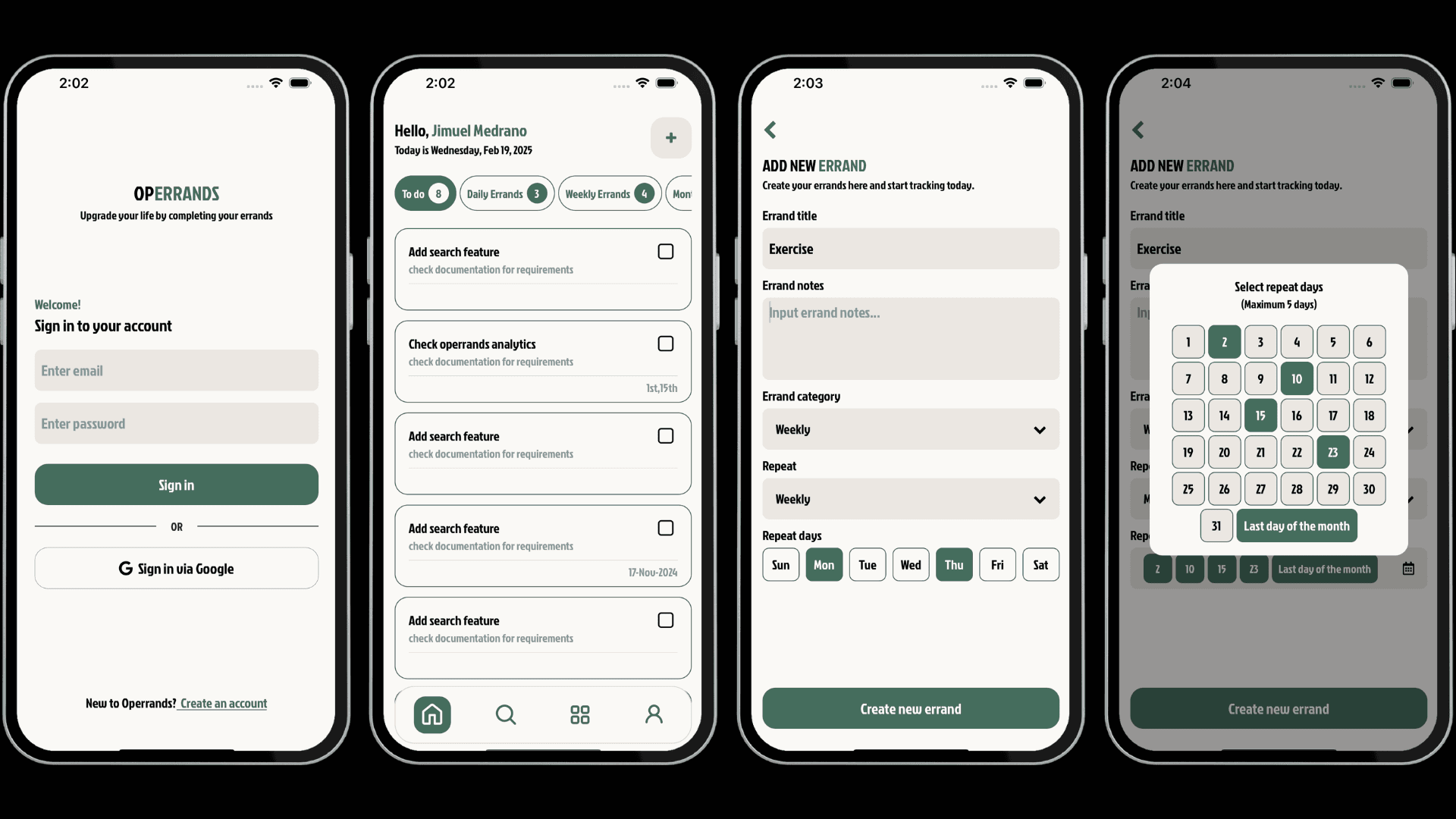 Operrands Mobile